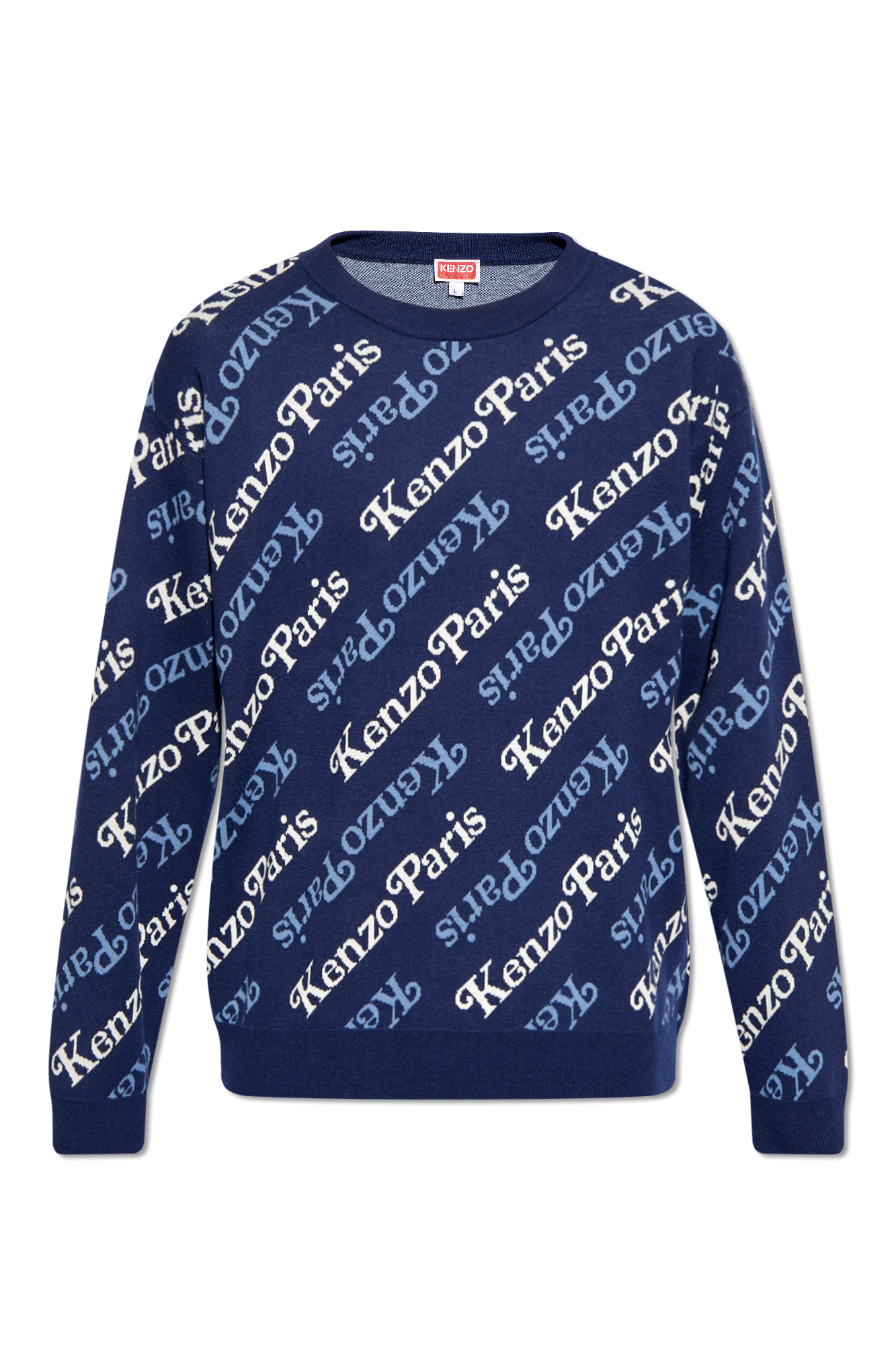 Navy blue Sweater with logo Kenzo - Vitkac Canada